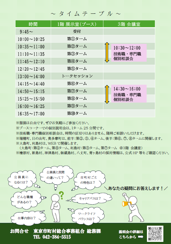 合同説明会の内容画像