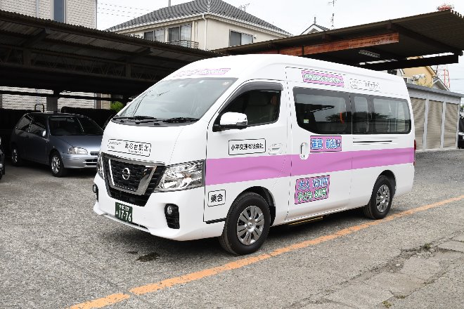 南西部地域コミュニティタクシー実証実験運行車両写真