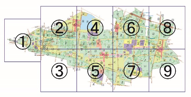 小平都市計画図